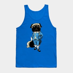 Pug Blueboy Tank Top